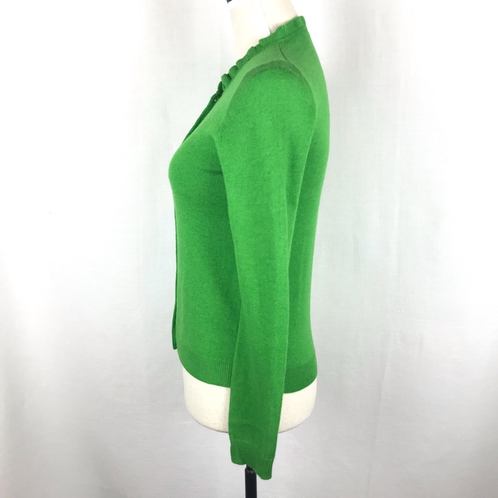 J. CREW FACTORY| Bling Button Ruffle Cardigan - Picture 2 of 8